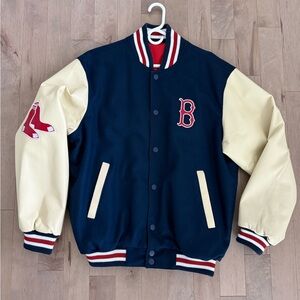 G-III Sports by Carl Banks Reversible Boston Red Sox Jacket *GREAT* Condition